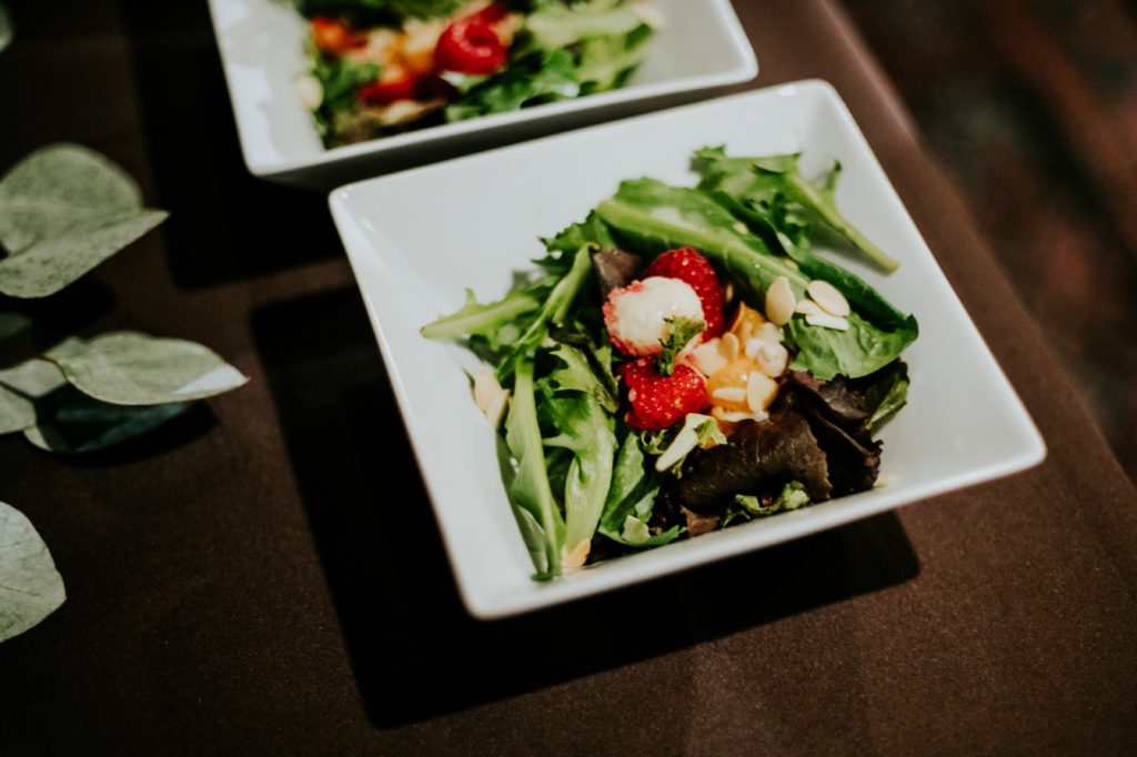 salads from thomas caterers of distinction