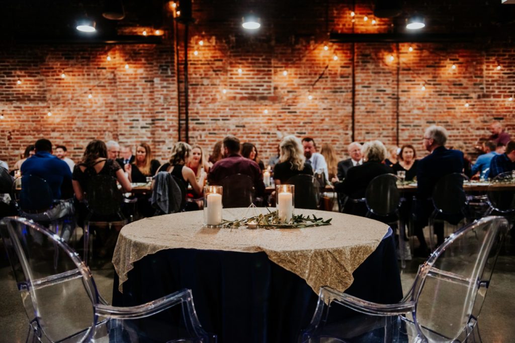 sweetheart table at a VisionLoft Wedding