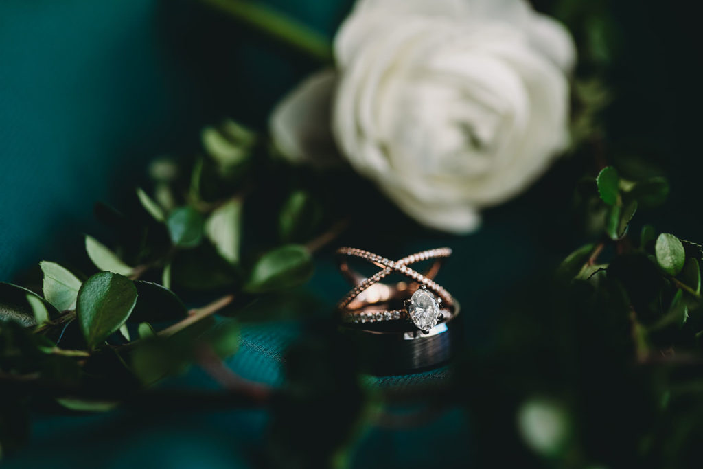 rings in floral before a ceruti wedding